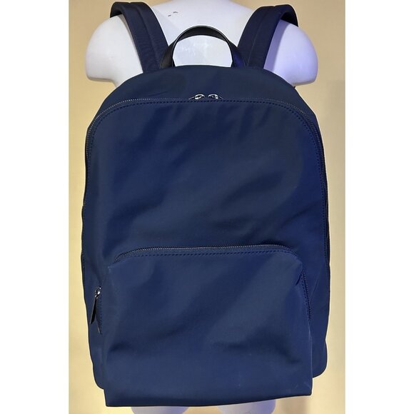 Away Everywhere Backpack 16” Laptop Storagage Navy Blue Nylon Travel Waterproof - Picture 2 of 13
